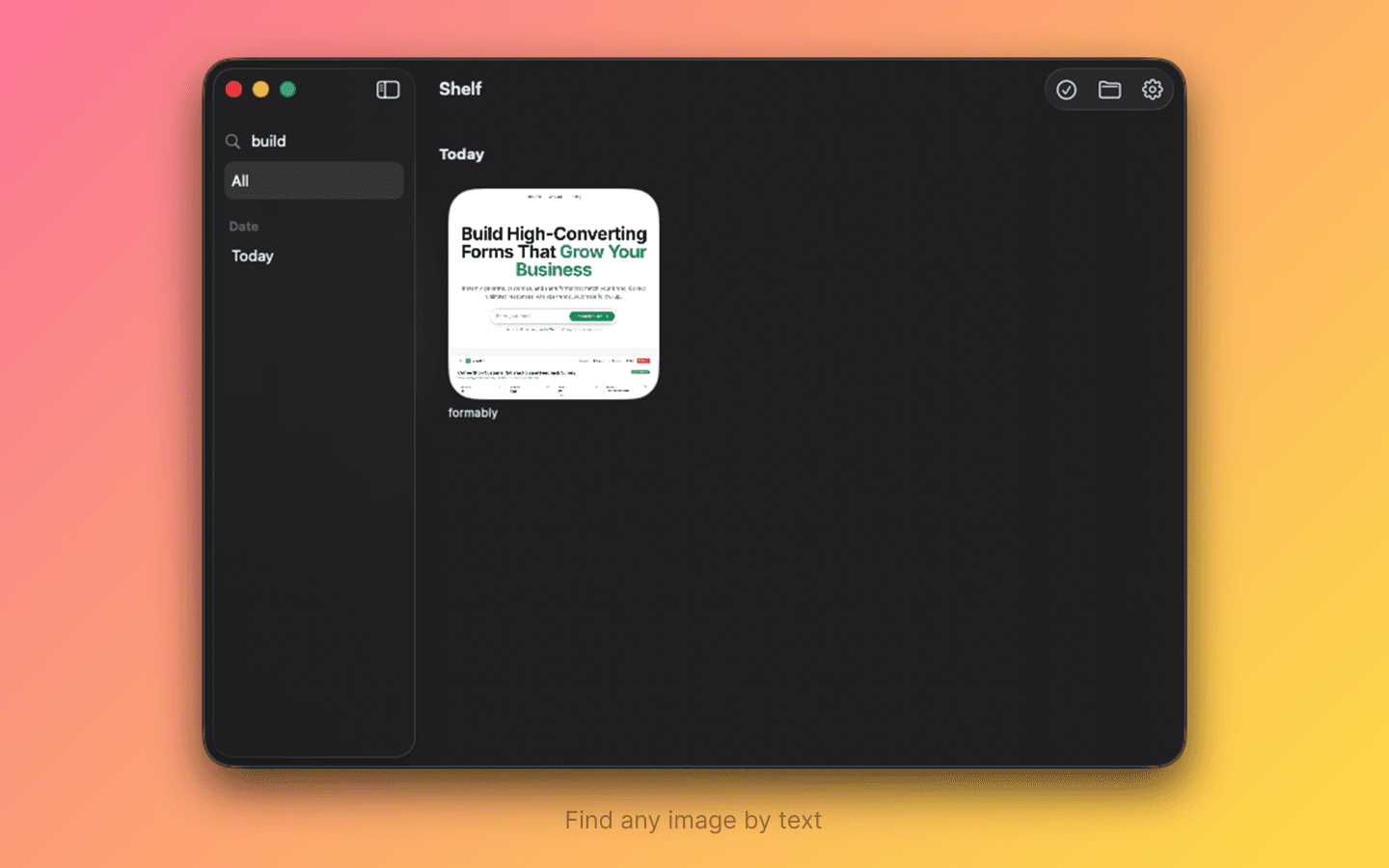 Shelf Studio — Mac · Productivity screenshot 4