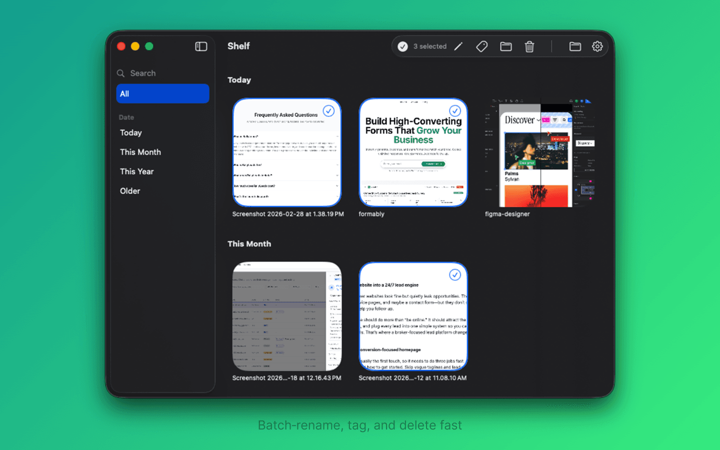 Shelf Studio — Mac · Productivity screenshot 5